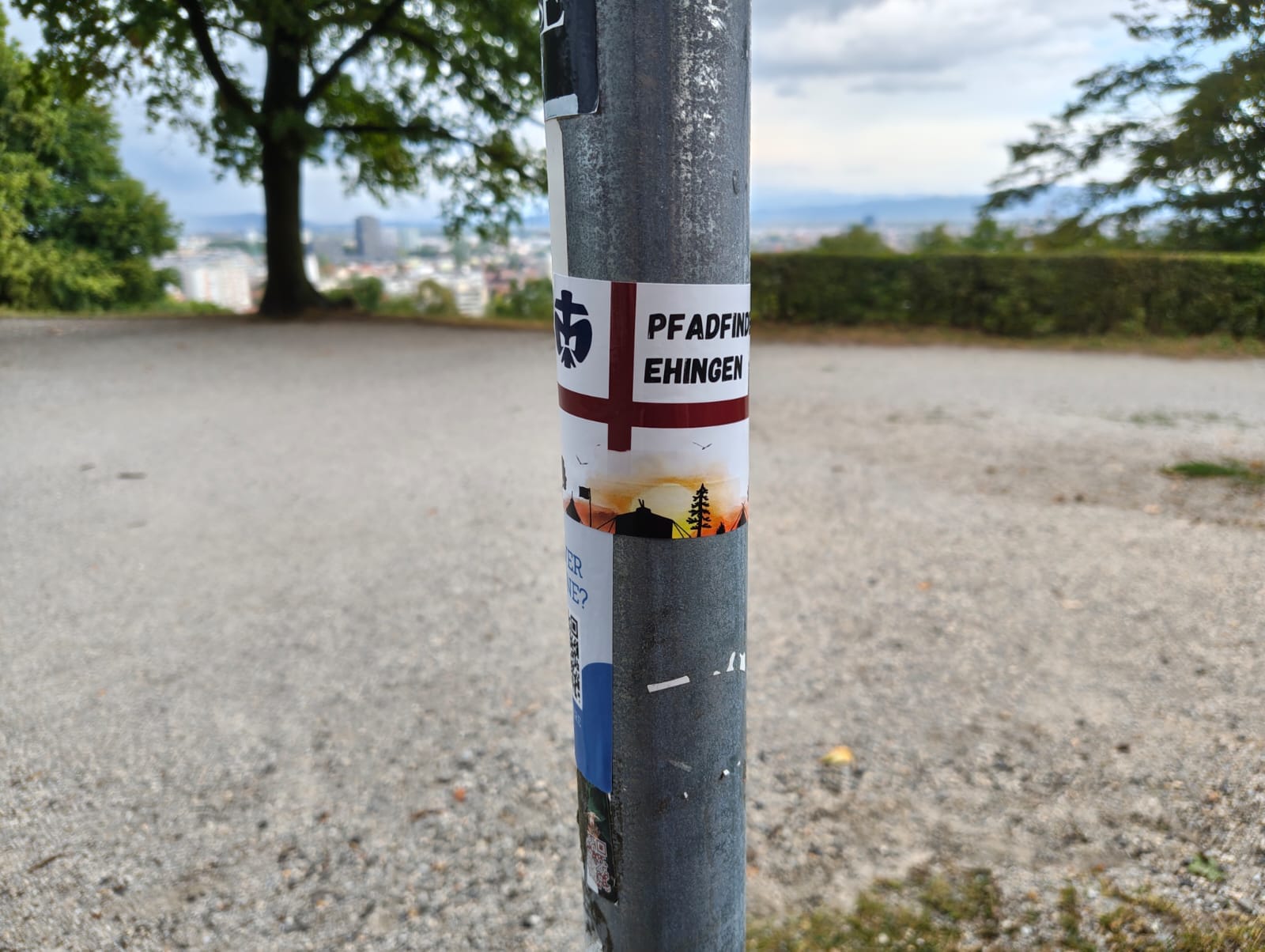 Vor der Burg von Lubiana